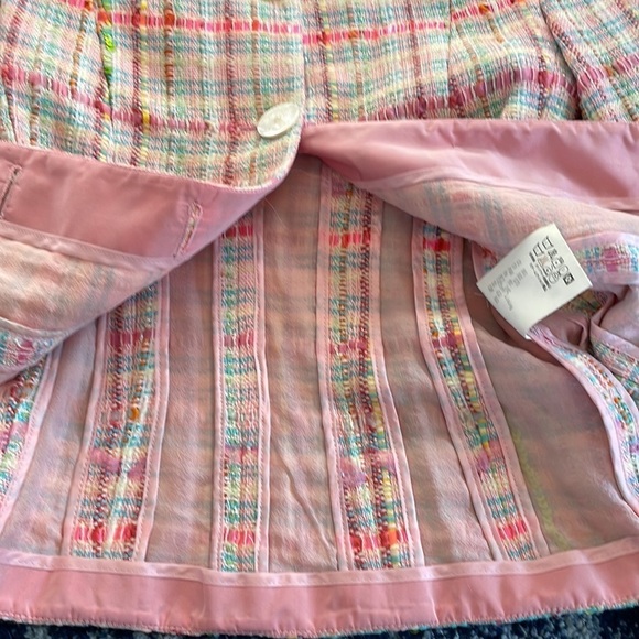 Rena Lange Woven Tweed Blazer - Picture 12 of 14